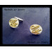  Cufflinks with Letters gold K18-750