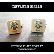 Cufflinks Skull mat