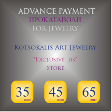 Advance payment for jewelry 